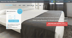 Desktop Screenshot of marcalmahotel.com